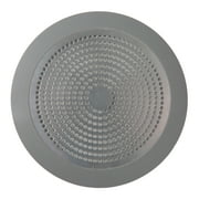 Mainstays Universal Large Shower Strainer 5-3/4" Stainless Steel with Gray Rubber Gasket