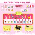 thumbnail image 2 of Alfombra de piano para el suelo M SANMERSEN, teclado musical para niños pequeños, 2 of 6