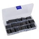 thumbnail image 4 of Kit de herramientas de perforación de cuero de 55 piezas HSS, juego de cortadores y punzones universales para fundas de cuero de teléfono, 4 of 11