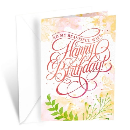 Prime Greetings Wife Birthday Card