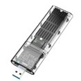 thumbnail image 1 of Caja Transparente Typec Gen1 Ssd Caja De Disco Duro De Estado Sólido M.2 Ngff Moyic EL017247-04, 1 of 5