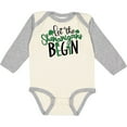 thumbnail image 3 of Inktastic St. Patrick's Day Let the Shenanigans Begin Boys or Girls Long Sleeve Baby Bodysuit, 3 of 5