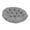 Dark Gray, variant on Hanging Chair Cushion Round 20 Inch Washable Waterproof Patio Rocking Chair Seat Pad, Egg Shape Indoor Outdoor Replacement Cushion for Garden Basket Swivel Chair, Floor Mat, Meditation(Blue)