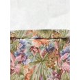 thumbnail image 5 of Multicolor Floral Print Strapless Mini Dress With 3D Flower Appliqués, 5 of 8