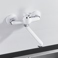thumbnail image 2 of Wall Mount Kitchen Faucet  Rotatable Single Brass Handle Faucet With 7CM Spout, 2 of 9