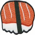 thumbnail image 2 of Patch - Food - Salmon Sushi Icon-On p-dsx-4696, 2 of 3