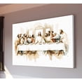 thumbnail image 1 of Cuadro Ultima Cena En Lienzo Canvas Opción De Marco Flotante, 1 of 4