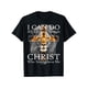 thumbnail image 1 of Camiseta de hombre "León fuerte con cruz", inspiradora, con cuello redondo y manga corta., 1 of 7