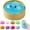 Flash Blue, variant on 2026 Upgrade Glitter Dumpling - Dumpling Squishy Glitter, Dumplings Stress Ball for Playing, Party, Alone (Purple)