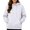 White-A#16077HH, variant on Hearthz Baggy Hoodies for Women Drop Shoulder Long Sleeve Womens Sweatshirt Fall Winter Solid Color Lightweight Pullover for Women with Pocket Orange XL