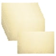 thumbnail image 1 of 10 piezas de manteles individuales de espejo brillante, 11.8" x 17.7" Oro Champán Retro Cuadrado Brillante para Decoración de Mesa de Cena Fiesta de Cumpleaños y Despedida de Soltera, 1 of 6