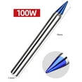 thumbnail image 1 of Puntas de soldadura azules puntiagudas 30-150W Soldador de calor externo con, 1 of 7