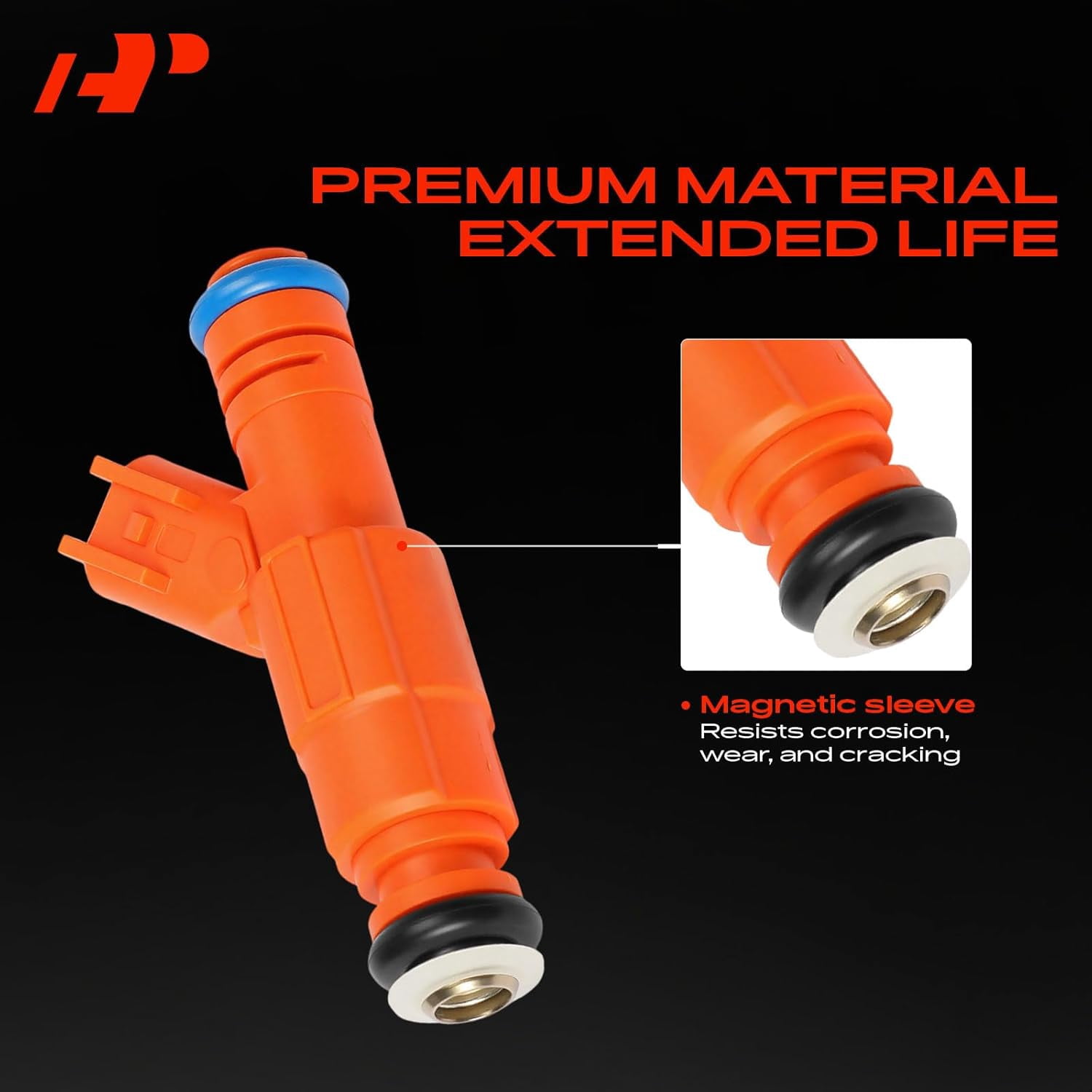 A-Premium Fuel Injectors Compatible with Lincoln Town Car & Ford Crown Victoria & Mercury Grand Marquis 2003-2004, V8 4.6L, Set of 8, Replace# 0280155917
