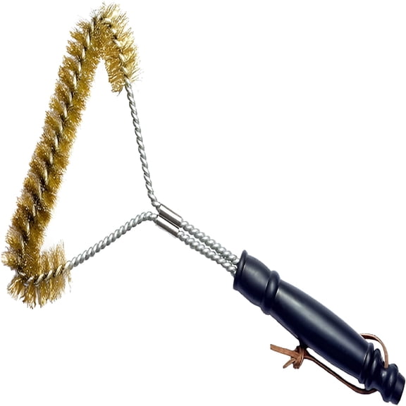 ACDANC Grill Brush – 12 Inch,Brass Bristle Wire,Heavy Duty Brush Suitable for Cleaning Gas,Electric and Charcoal BBQs.