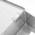 thumbnail image 2 of Shisuyan Stainless Steel Electrical Box with Safety Lock Outdoor Wall Mounted Waterproof Electric Equipment Enclosure Electrical Outlets Junction Project Box, 2 of 8