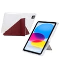 thumbnail image 1 of FOXDOCK Tablet Case for iPad Pro 12.9 – Clear Acrylic Back, Auto Sleep/Wake, Tri-Fold Stand, Full Protection Tablet Cover, 1 of 5