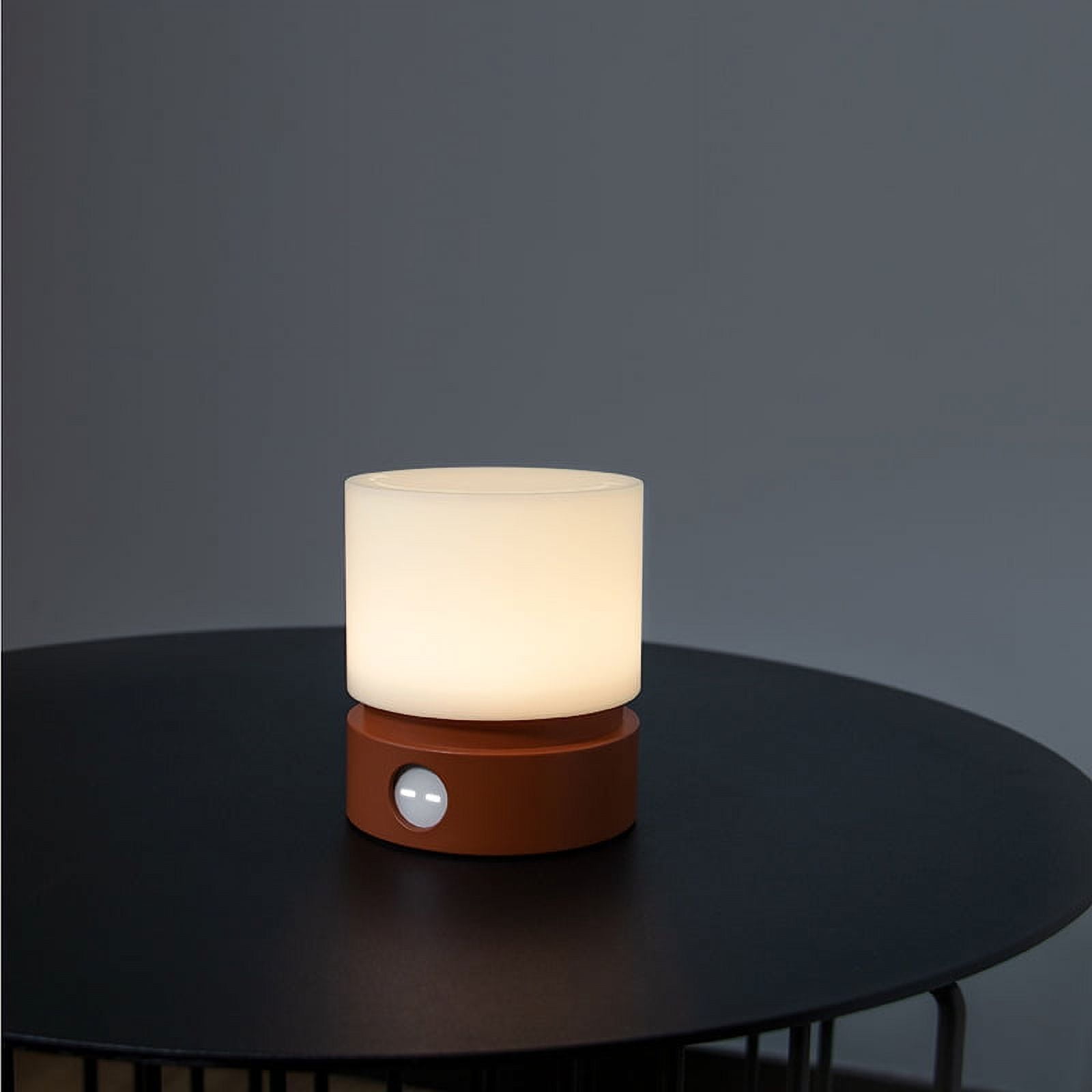 Smilodon Night Light with Timer,  White, Small Bedside Light, for Kids, Baby Night Light, Dimmable, Battery, Rechargeable