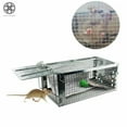 Luxtrada Humane Live Cage Trap for Small Rodent, Rat, Mouse, Chipmunk, Squirrel, Indoor/Outdoor