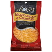 World Cheese Haolam Mozzarella & Cheddar Cheese, 8 oz