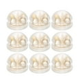 thumbnail image 3 of REACHISE 50pcs Clear Silicone Earring Backs for Earrings (Golden), 3 of 8
