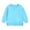 Blue, variant on Daznico Toddler Boys Girls Pullover Sweatshirt Solid Color Top,6-9 Months