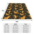 thumbnail image 3 of Fuzoiu Funny Fox by the Field Print Ultra-Soft Micro Fleece Blanket,All Seasons Flannel Throw, Lightweight Blanket for Bed, Sofa, Couch, Movie Night, Camping, and Travel-60"x50", 3 of 7