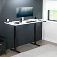thumbnail image 3 of VIVO White Dry Erase 71" x 30" Universal Table Top for Sit to Stand Desk Frames, 3 of 8