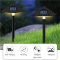 thumbnail image 2 of Bewildely Lámpara de césped LED solar Lámpara de seta impermeable al aire libre Decoración de paisaje controlada por luz Lámpara de enchufe de tierra Iluminación y accesorios Bewildely HA024649-00, 2 of 6