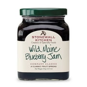 Stonewall Kitchen, non GMO, Wild Maine Blueberry Jam, 12.5 oz. Jar