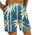 thumbnail image 4 of Men's Hawaii Printed Shorts Drawstring Elastic Waist Casual Loose Boardshorts Summer 2024 Fashion Beachwear Multicolor,XL, 4 of 5