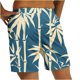 thumbnail image 4 of Puntoco Pantalones Cortos Con Estampado Hawaiano Para Hombre, Pantalones Cortos Con Bolsillo Y Cordón Xl, Pantalones Cortos Para Hombre, 4 of 5