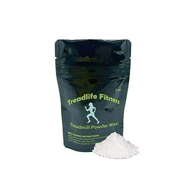 TreadLife Fitness Powder Wax Dry Treadmill Belt Wax 2oz 3