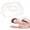 White, variant on RoamReady Ear Piercing Pillow for Side Sleepers, Sky Gray, Relieves Ear Pain and Inflammation