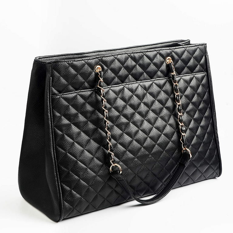 Chanel Black Satin Wristlet Bag with Leather Interior
