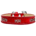 thumbnail image 4 of Christmas Dog, Puppy  Pet Widget Ice Cream Collar, "Peppermint", 4 of 5