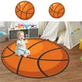 thumbnail image 7 of Clearance！Guanhe Basketball Rug Soft Bedroom Rugs Basketball Carpet For Bedroom Rugs Kid Room Small Carpet Living Room Runner Rug Non Slip Modern Home Decor, 7 of 7
