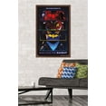 thumbnail image 2 of DC Comics Gotham Knights - Chest Emblems Wall Poster, 22.375" x 34" Framed, 2 of 5