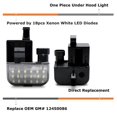 thumbnail image 2 of Super Bright White 18-SMD Full LED Under Hood Light w/5ft Power Cord Harness For Chevy/GMC Silverado/Sierra, Suburban/Tahoe Avalanche Trailblazer Yukon Envoy; Cadillac Escalade, 2 of 9