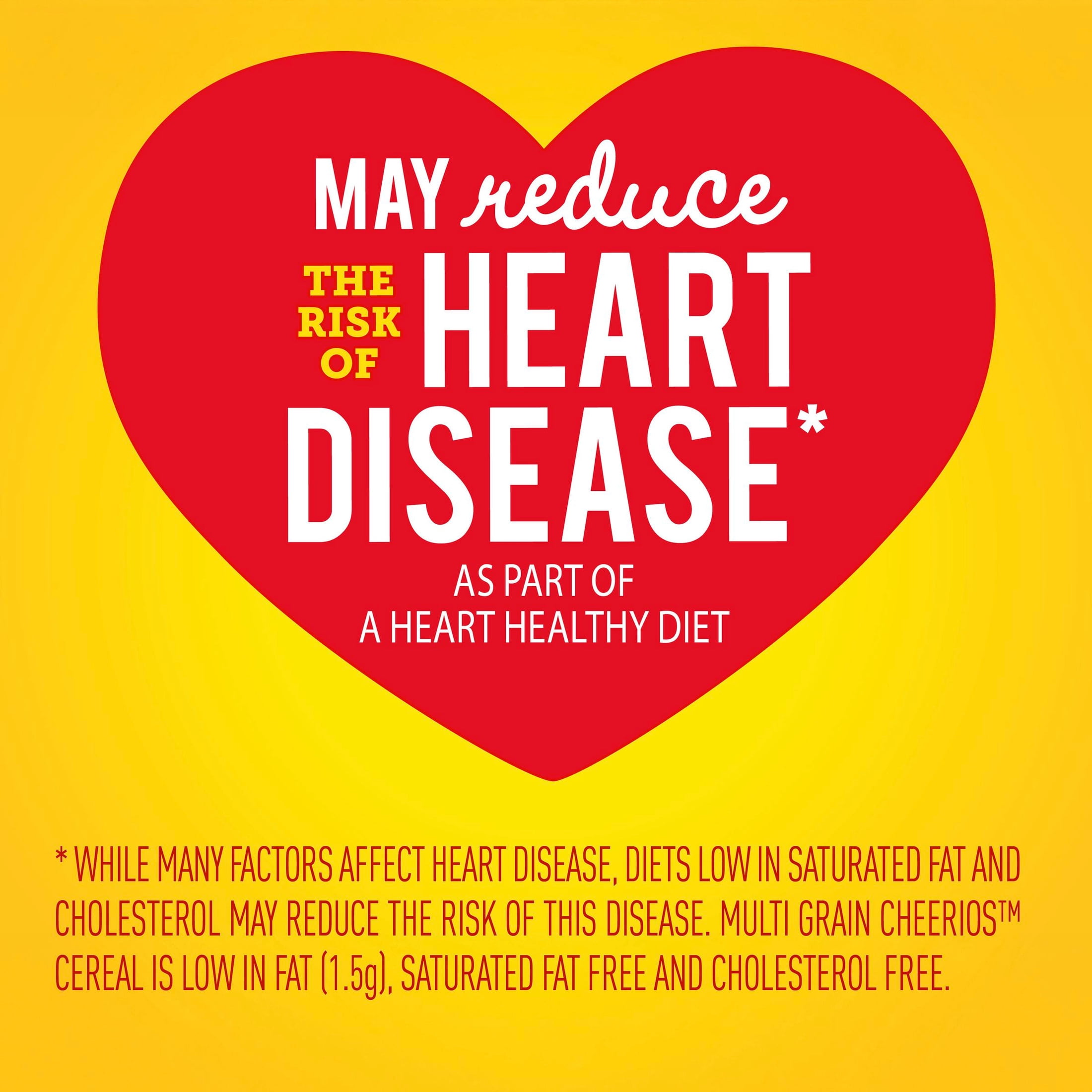 (6 pack) Multi Grain Cheerios, Heart Healthy Breakfast Cereal, Gluten Free, 9 oz