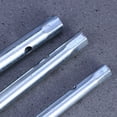 thumbnail image 3 of OULII Multifunctional Basin Wrench Set 3Pcs Silver Back Nut Spanner for Faucets, 3 of 5
