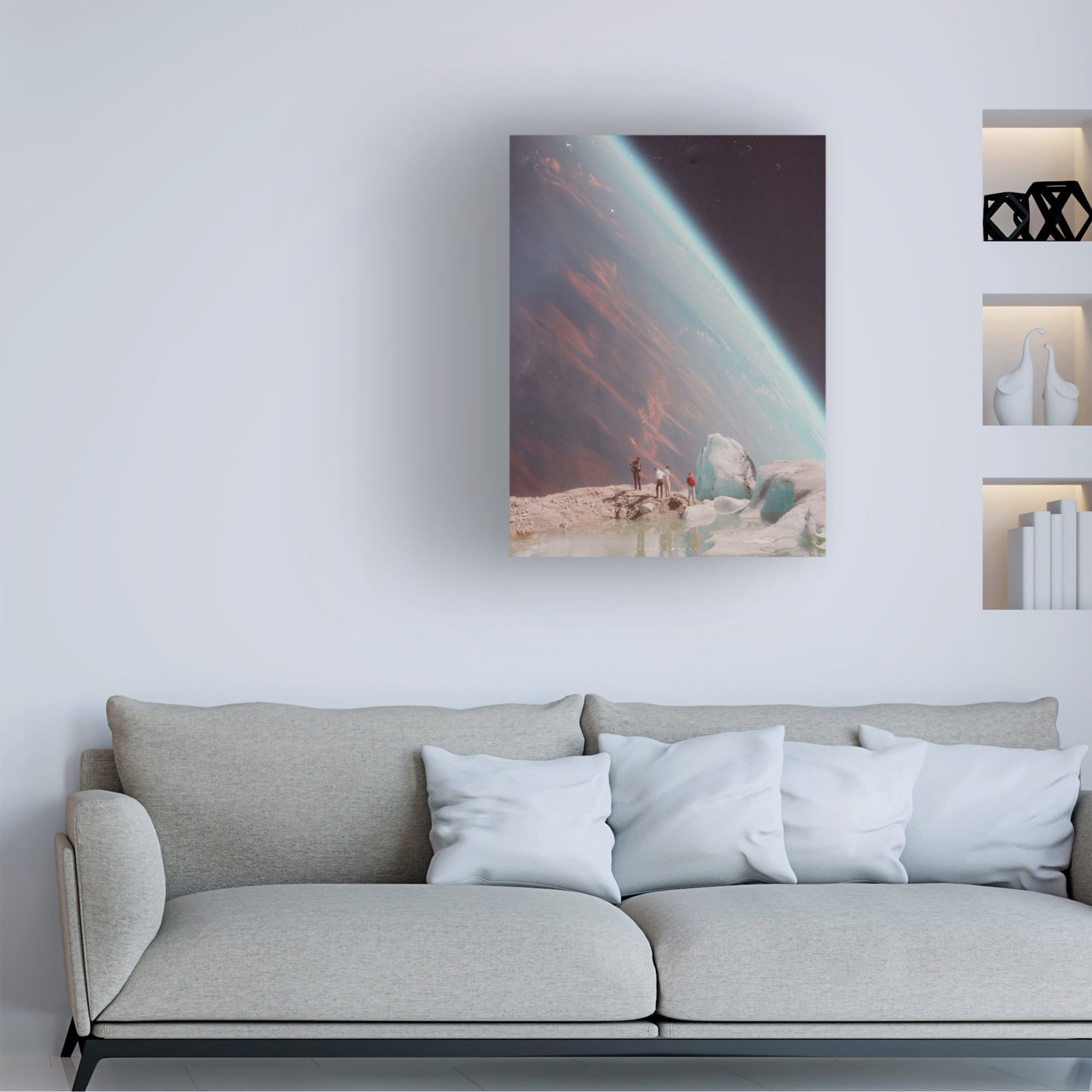 Trademark Fine Art spacerocket art 507 Canvas Wall Art