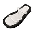 thumbnail image 4 of Sandalias de mujer, zapatillas antideslizantes, zapatillas planas cómodas para mujer, zapatillas de interior 36, 4 of 9