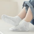 thumbnail image 5 of TELOLY 6Pcs 3T Socks Comfortable Fabric Toddler Crew Socks Non-Slip Toddler Socks 2T-3T Style1, 5 of 5