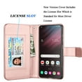 thumbnail image 3 of Takfox Galaxy S23,S23 Plus,S23 Ultra Wallet Phone Case,Takfox PU Leather Magnetic Detachable Card Holders Shockproof Kickstand Protective [Flip Folio Cover] for Samsung Galaxy S23 Plus 5G -Pink, 3 of 6
