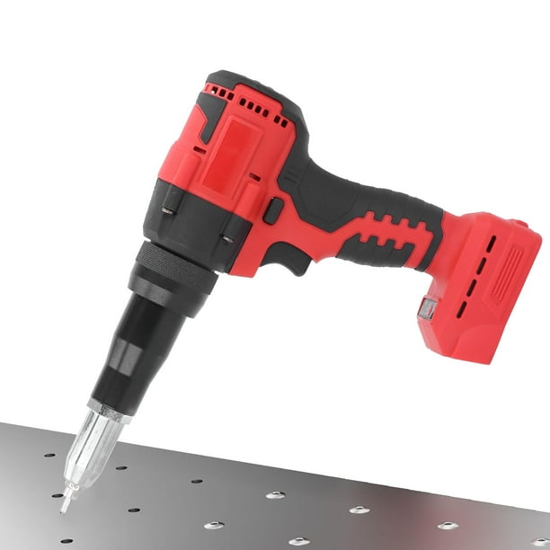 Kit De Remachadora Inalámbrica, Pistola Remachadora Inalámbrica Con Luz LED Integrada Para 48-11-1860 48-11-1862 48-11-1880
