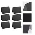 thumbnail image 4 of KAKOWELY Message Blackboard 6pcs Small Chalkboard Message Sign Decorative Desktop Chalkboard Sign for Cafe Store3.94"X2.99"X0.08", 4 of 5
