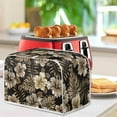 Yellow Lemon Tree Toaster Cover,2 Slice Toaster Oven Cover,Bread Maker
