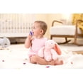 thumbnail image 2 of Munchkin® Sili-Soothe & Teethe™ Infant Silicone Pacifier & Teether, Pink/Purple, Unisex, 2 Pack, 2 of 10
