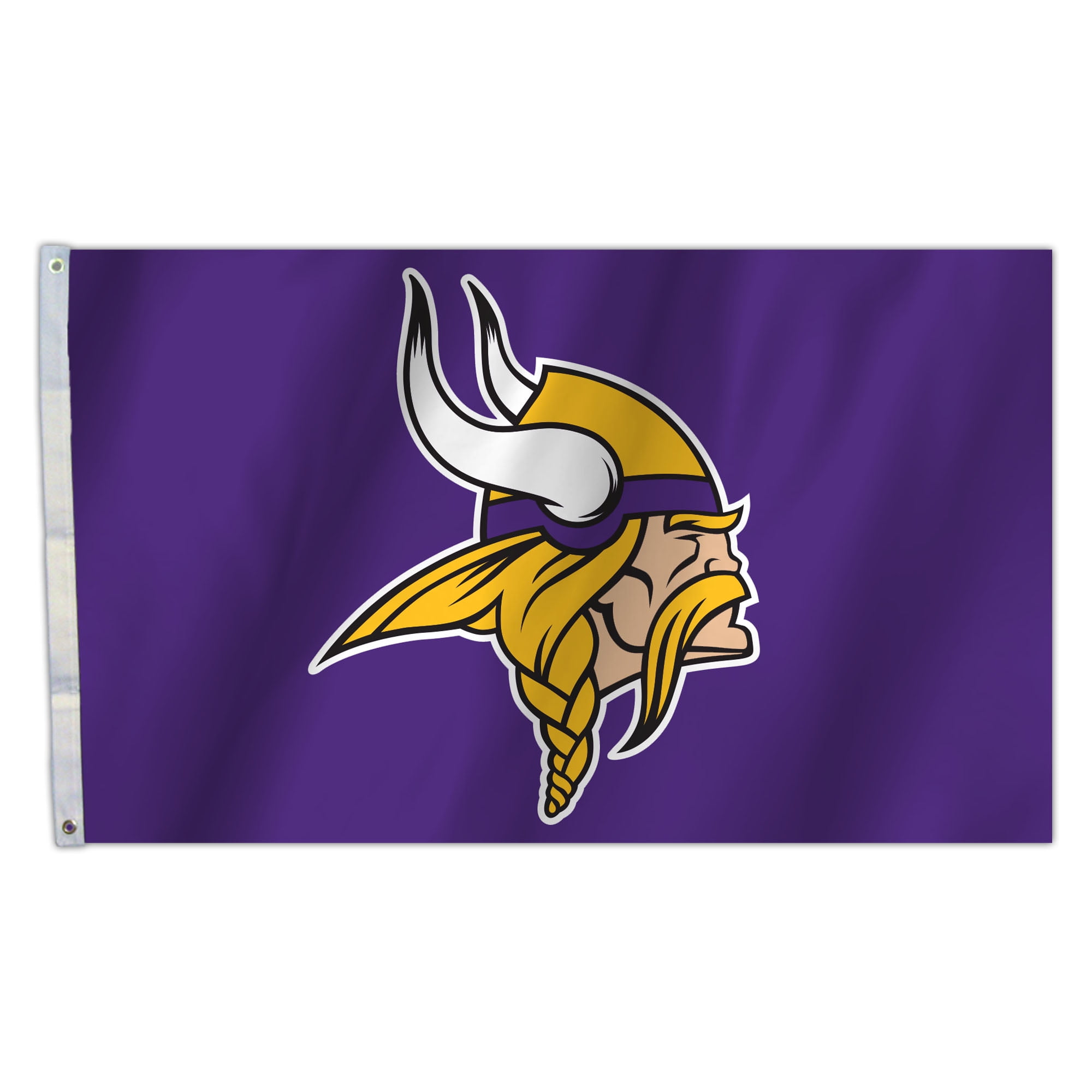 MINN VIKINGS Logo 3X5 Flag