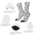 thumbnail image 4 of Fotbe Snake Calcetas Largas con Estampado para Hombre y Mujer – Calcetas de Compresión Transpirables y Elásticas, Viajar y Uso Diario Talla 5-11, 4 of 6